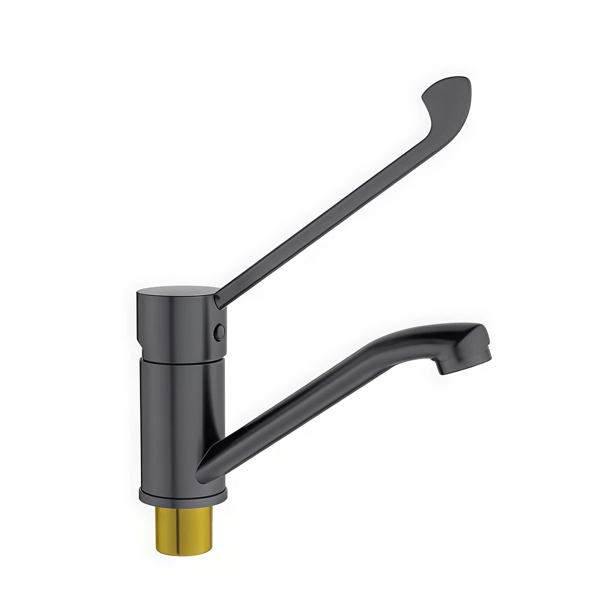 Смеситель для кухни BELZ оружейная сталь (B19019-3) - фото 1