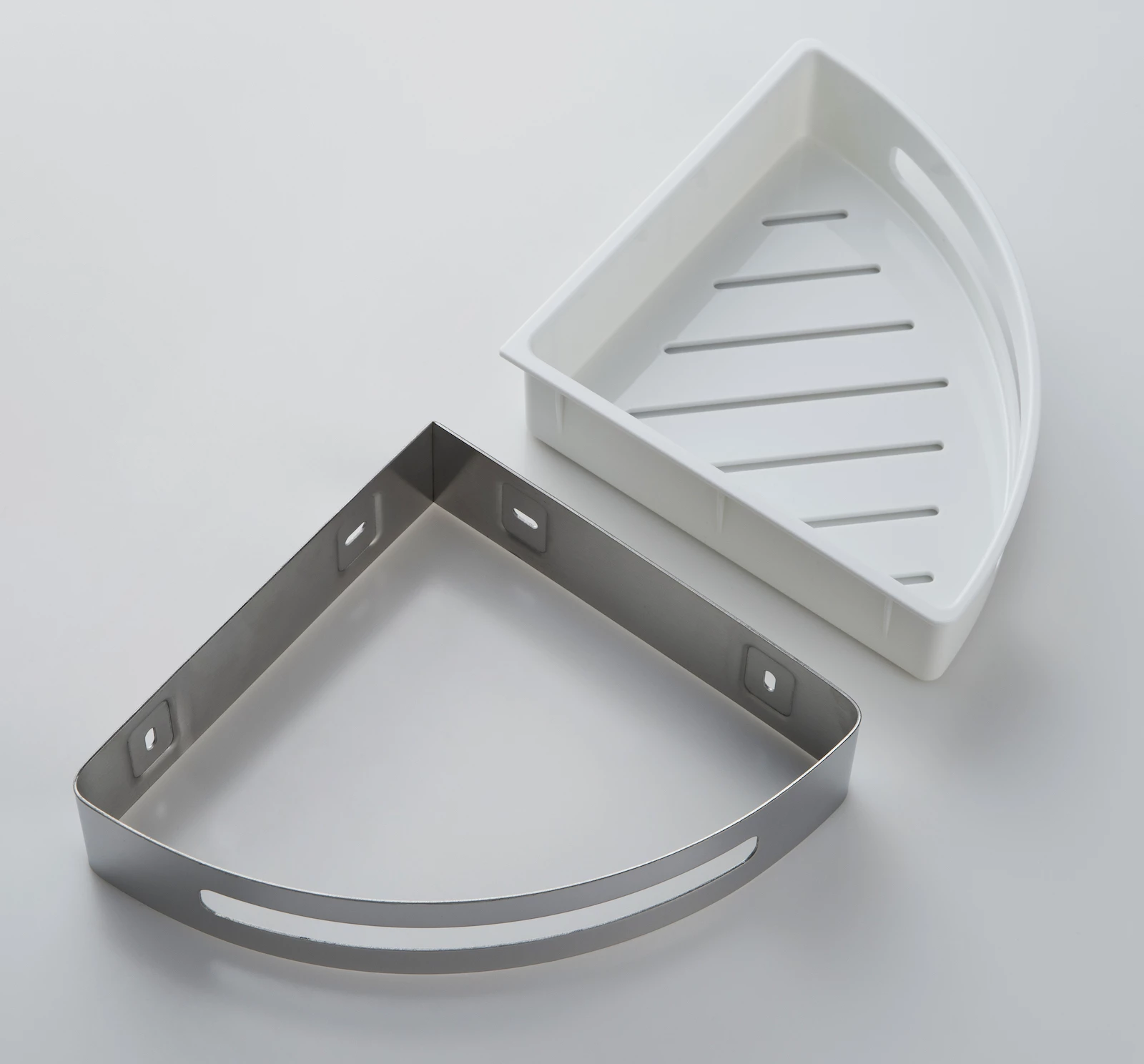 Полка угловая Timo Luiroхром (18577/00) - фото 5