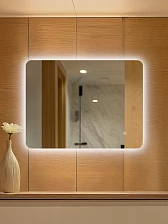 Зеркало DQ Гамбург (Hamburg) Лайт 80х60 с подсветкой (DQMHAM8060LT)