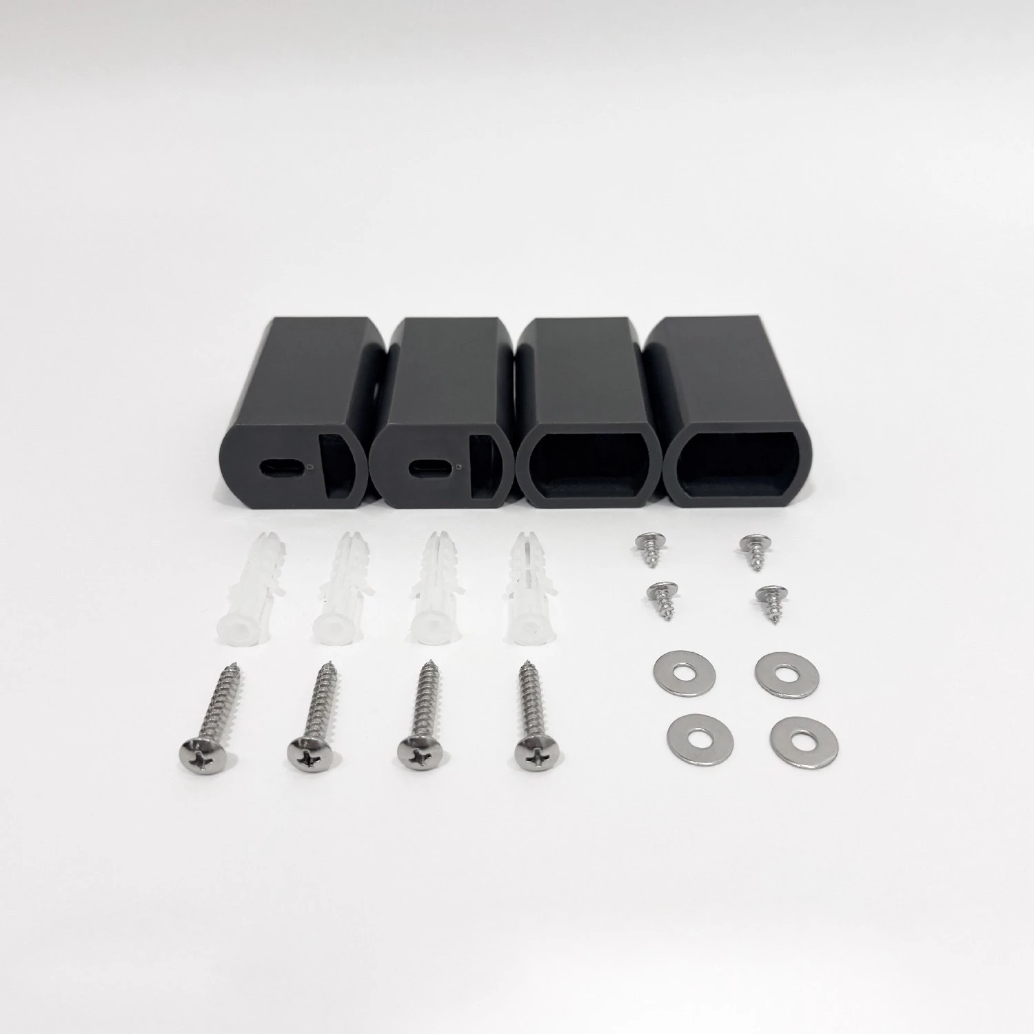 Полотенцесушитель электрический Fixsen BASIC 600х500 графит (FX-7400F) - фото 2