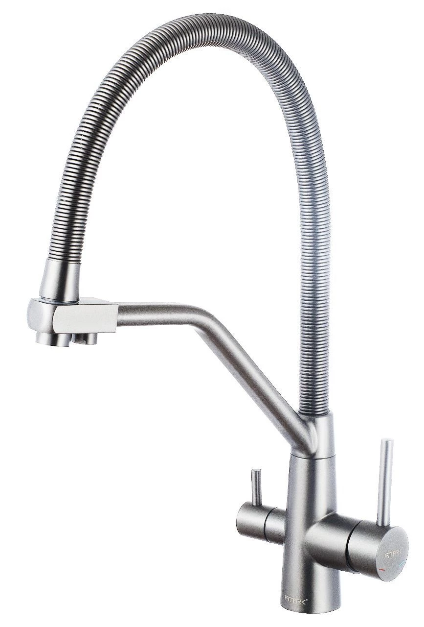 Смеситель для кухонной мойки под фильтр питьевой воды Fmark (FS0762L) Смеситель для кухонной мойки под фильтр питьевой воды Fmark (FS0762L) - фото 1