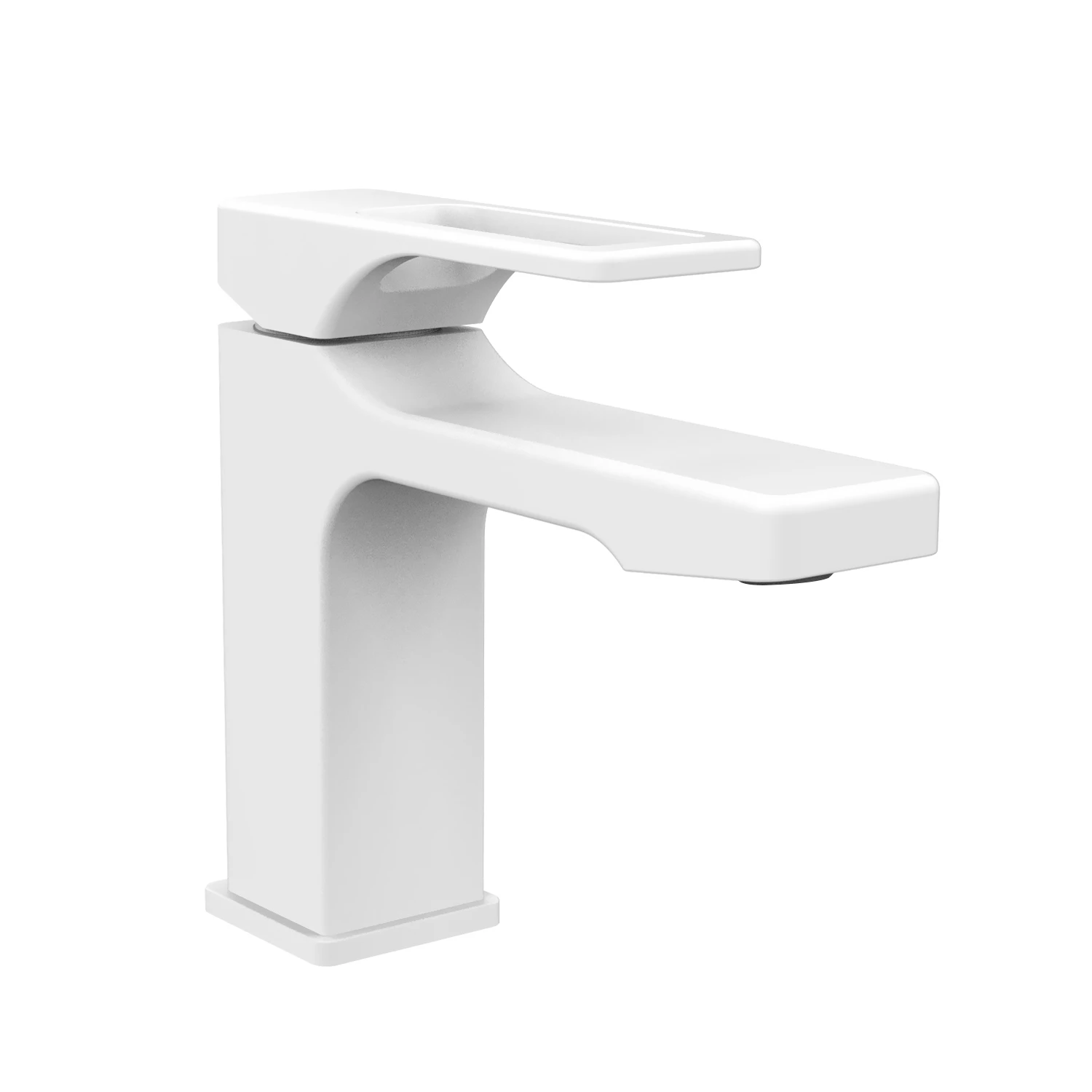 Смеситель Splenka для раковины монолитный, белый (S55.10.08) - фото 1