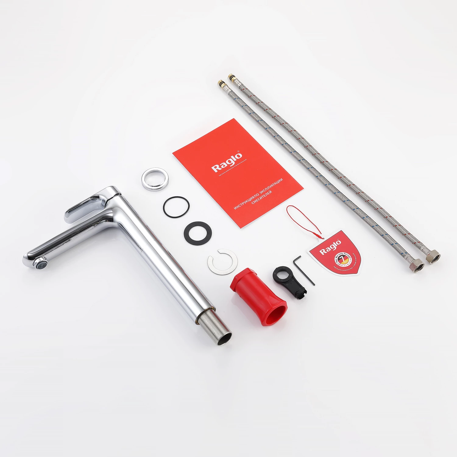 Смеситель Raglo высокий для умывальника  (R03.15) - фото 9