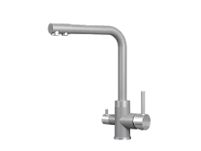 Смеситель для кухни GRANULA (5015, АЛЮМИНИУМ)