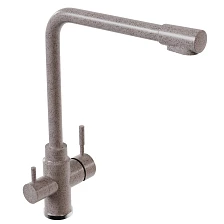 Смеситель для кухни MIXLINE ML-GS13 35к (302) песочный с вых. для питьевого фильтра (550665)