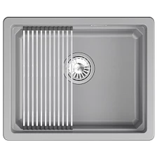 Кухонная мойка GRANULA кварц (5501iU, АЛЮМИНИУМ)