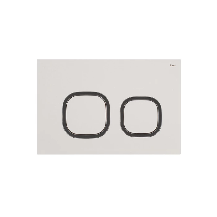 Клавиша смыва IDDIS Unifix универсальная, матовый белый 004 (UNIS4MWi77) - фото 1