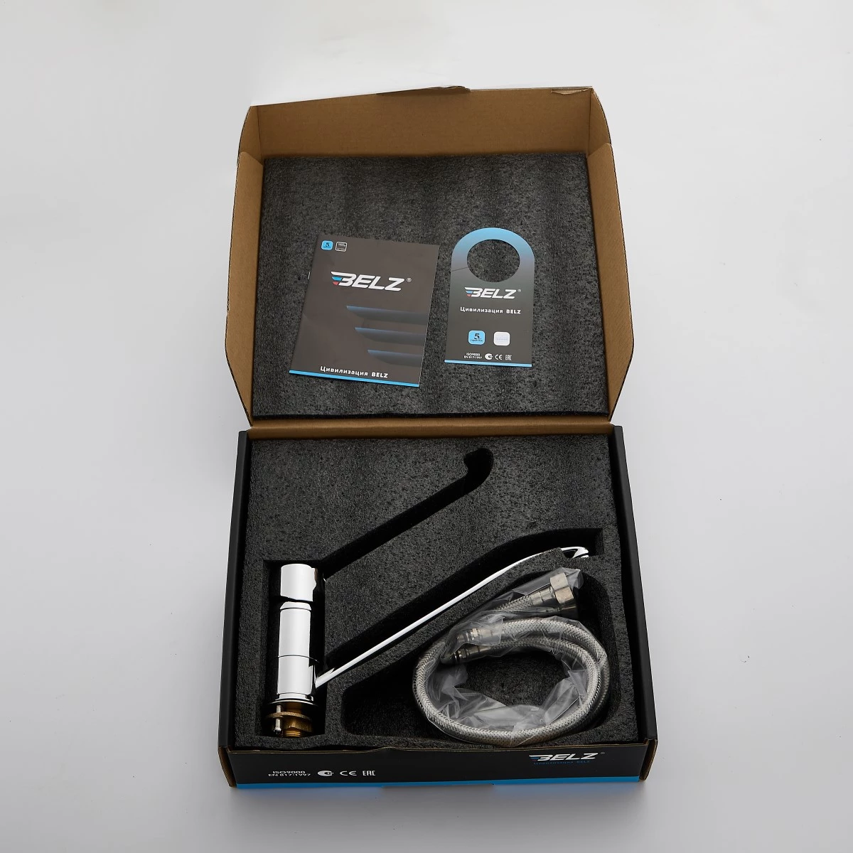 Смеситель для кухни BELZ хром (B70019) - фото 13