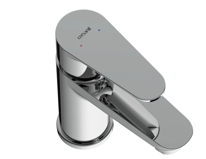 Смеситель для раковины Cersanit CERSANIA однорычажный сливной гарн. (63030) - фото 3