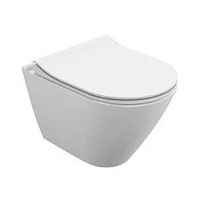 Подвесной унитаз Cersanit CITY SMART Clean On DPL EO slim LP (64822)