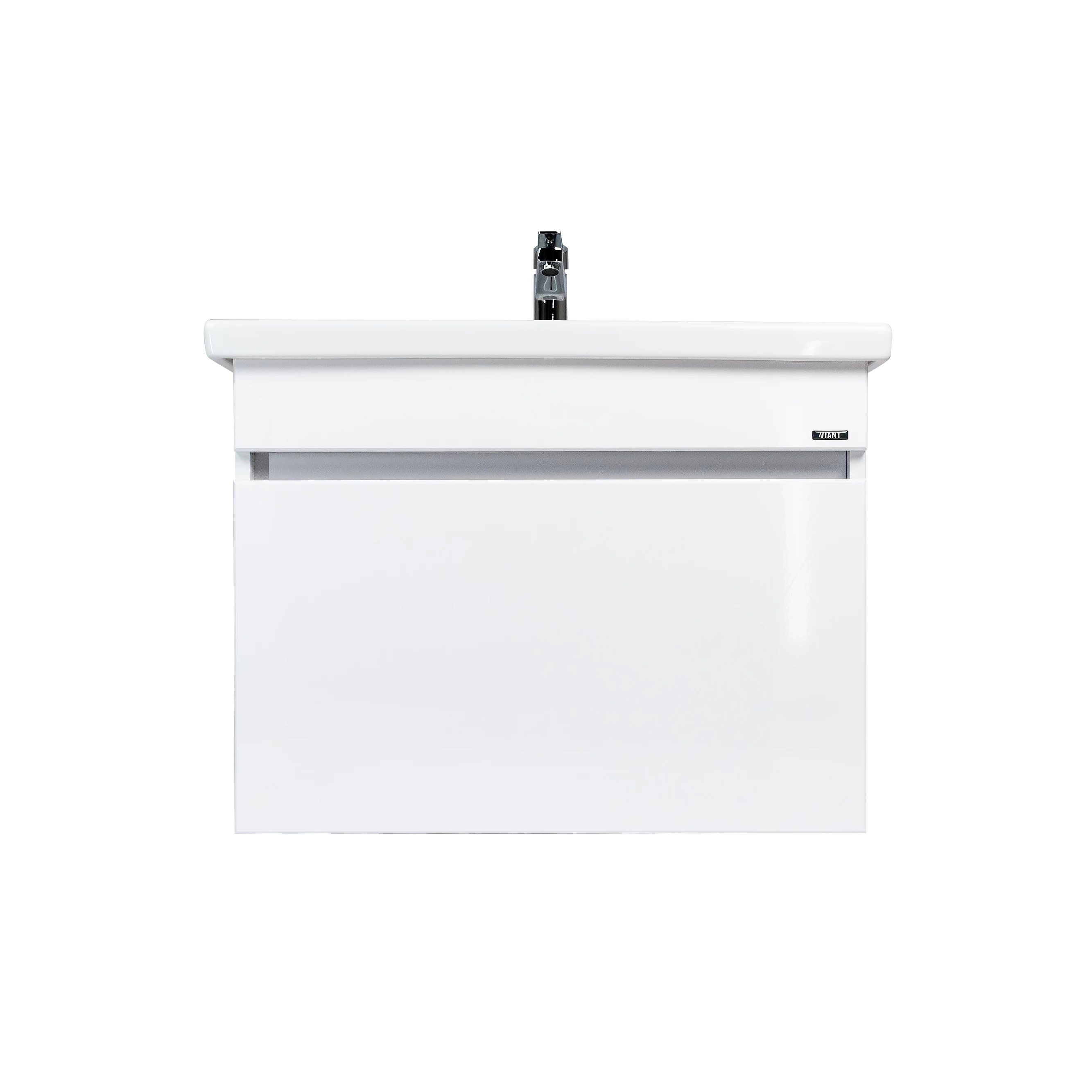 Тумба VIANT "Мальта" COMO 80 1 ящик подвесная белая 425х760х500 (VMAL80COBEL-T1YP) - фото 2
