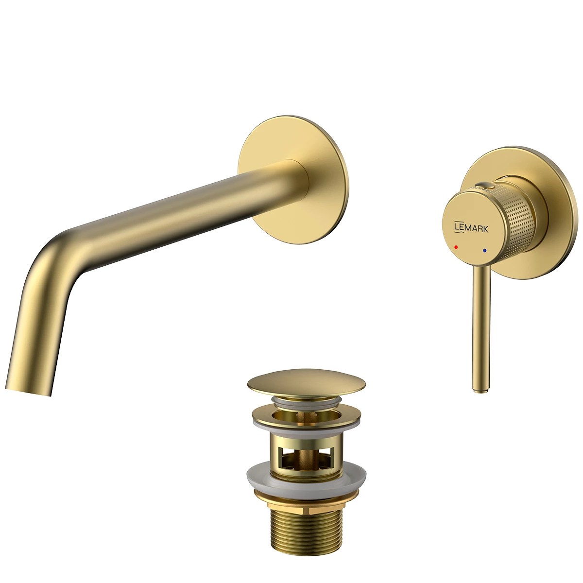 Смеситель Lemark Beluga для раковины встраиваемый (LMF-8033B-BRLG) - фото 1