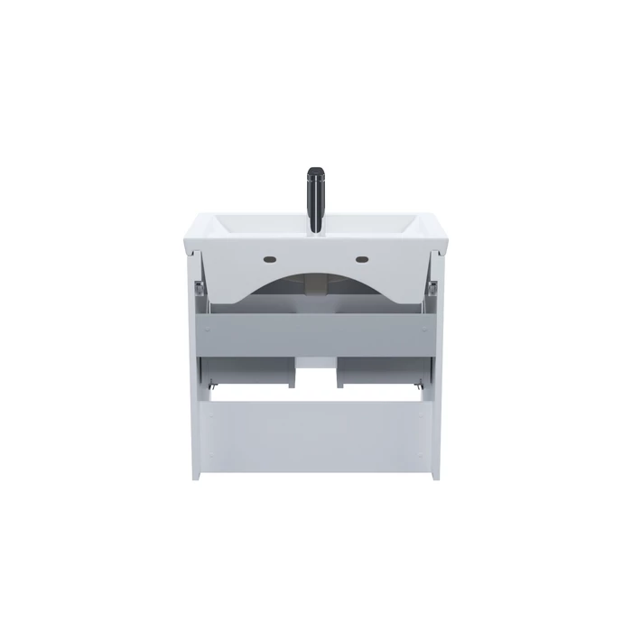 Тумба с умывальником IDDIS Zodiac X подвесная, с нишей, 60 см, белый, подходит умыв. 4076000i28 (ZDX60WNi95K) - фото 3