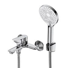 Смеситель DECOROOM DR28 для ванны с монолитным изливом (DR28036)