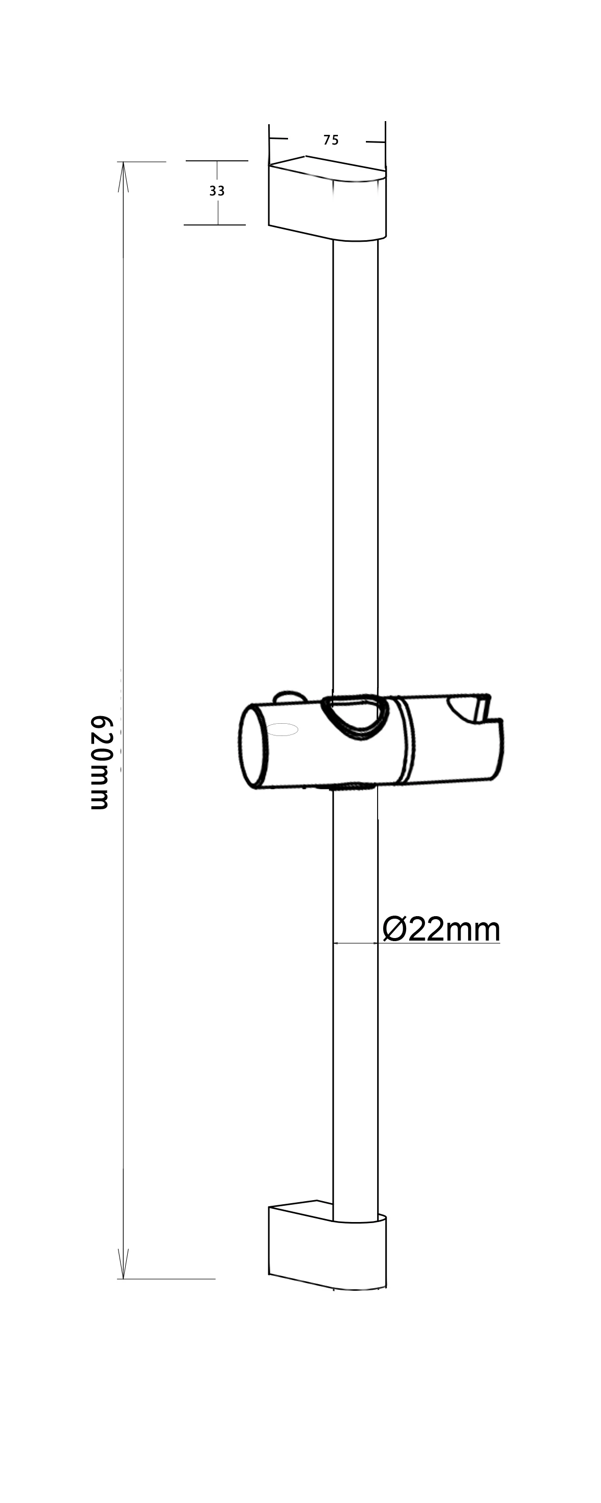 Душевая cтойка VODA (VSR22) Душевая cтойка VODA (VSR22) - фото 2