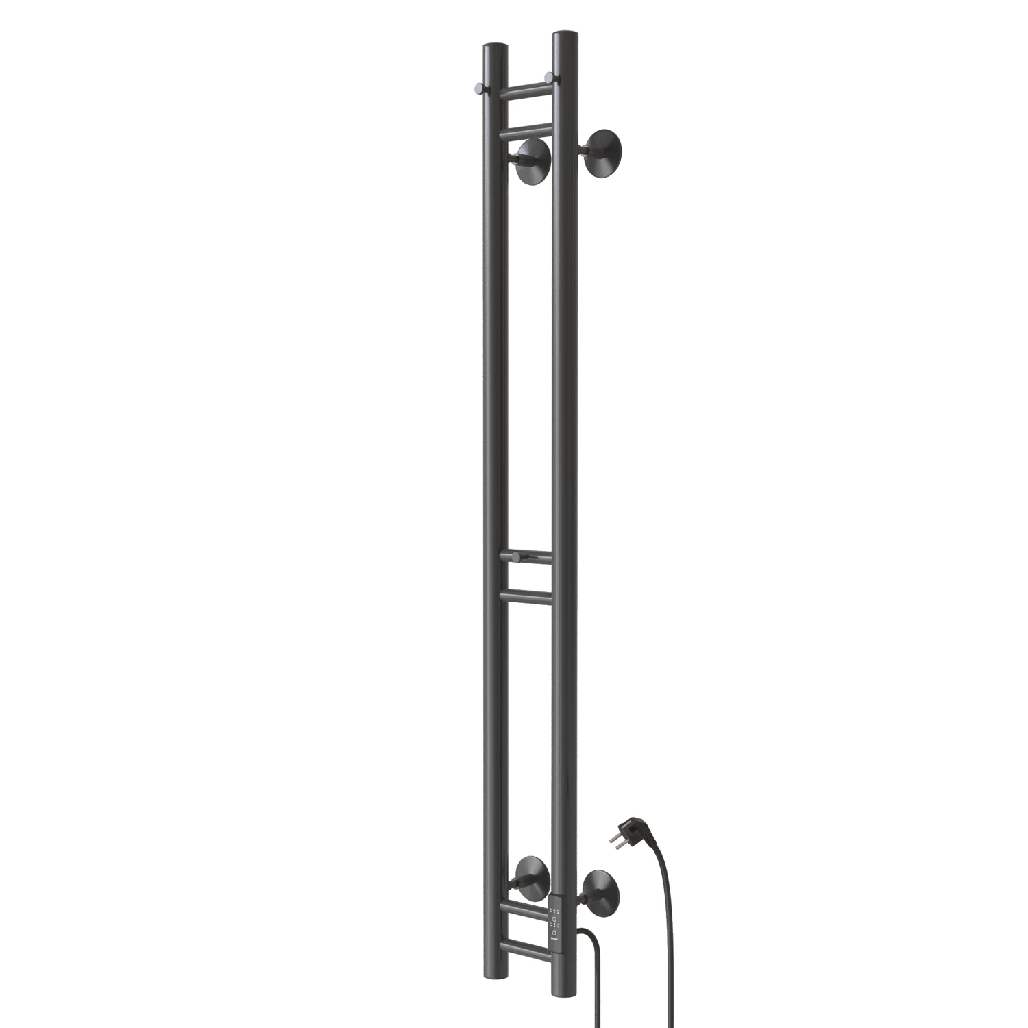 Полотенцесушитель MIXLINE MOON GRAPHITE 120/10 (таймер,103 Вт) электрический ГРАФИТ (556252) - фото 1