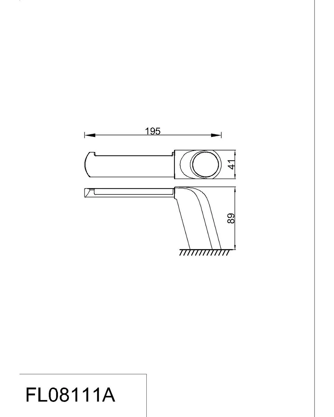 Бумагодержатель RUSH Флорес (Flores) (FL08111A) - фото 2