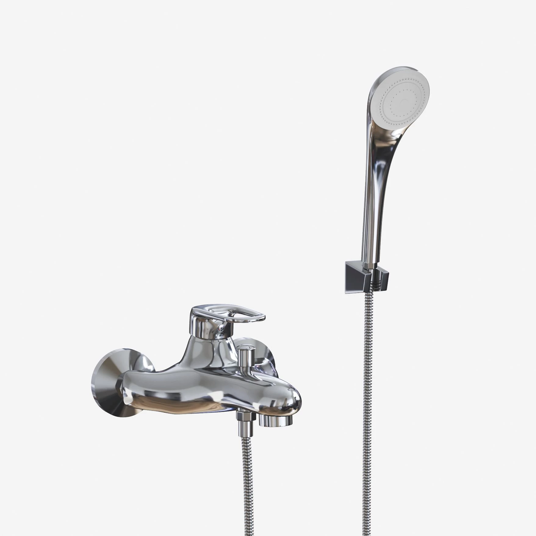 Смеситель для ванны MIXLINE ML06-01 (522146) Смеситель для ванны MIXLINE ML06-01 (522146) - фото 1