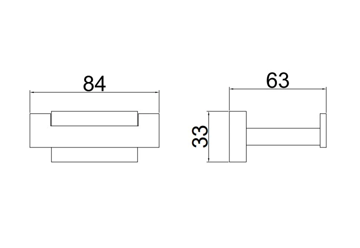 Крючок двойной BELZ (B90305-2) - фото 3