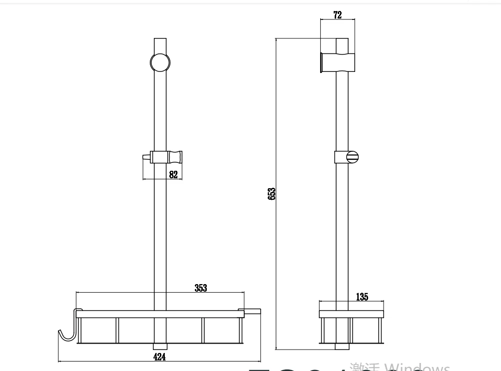 Душевая стойка Fmark (FS91066) Душевая стойка Fmark (FS91066) - фото 2
