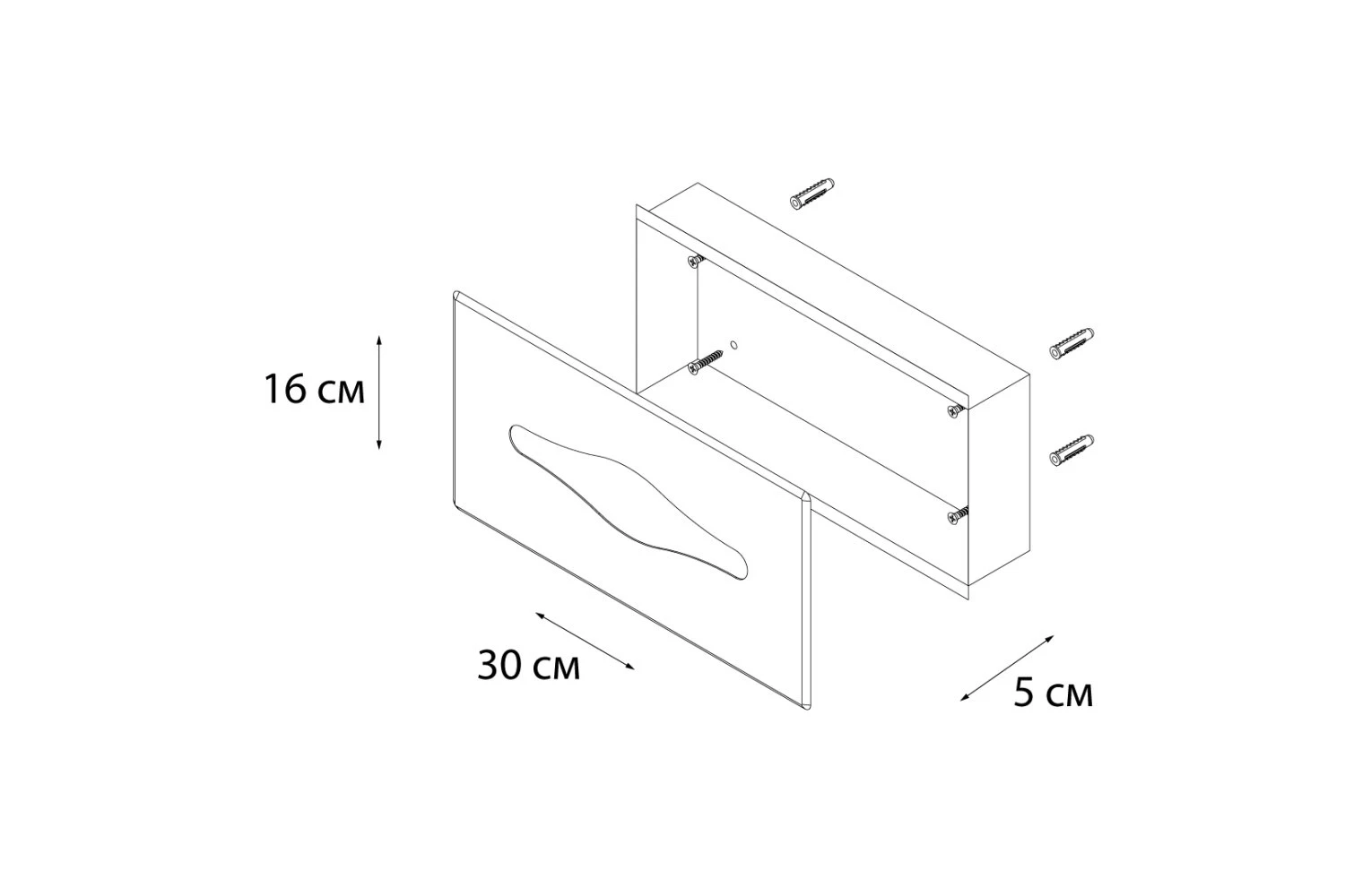 Держатель для бумажных полотенец FIXSEN Hotel (FX-31027) - фото 3