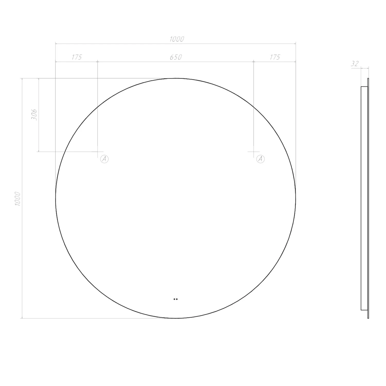 Зеркало VIGO Otti Classic 1000 (87) - фото 3