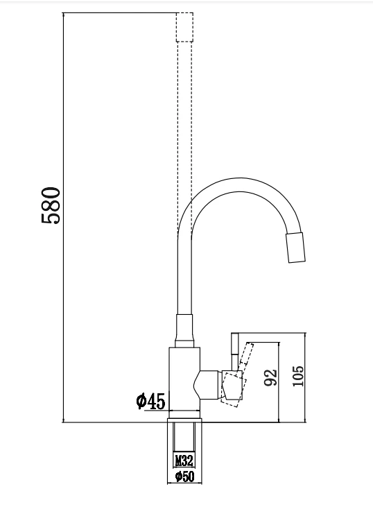 Смеситель для кухонной мойки Fmark (FS26729-02) - фото 2