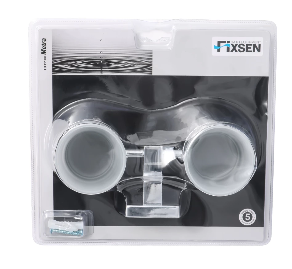 Подстаканник FIXSEN Metra двойной (FX-11107) Подстаканник FIXSEN Metra двойной (FX-11107) - фото 2