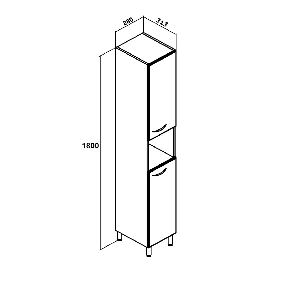 Пенал Runo универсальный  28 (00000000618) - фото 3