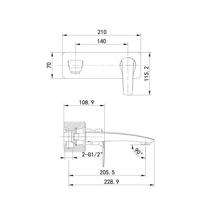 Смеситель для раковины IDDIS Ray (RAYWT00i65) Смеситель для раковины IDDIS Ray (RAYWT00i65) - фото 3