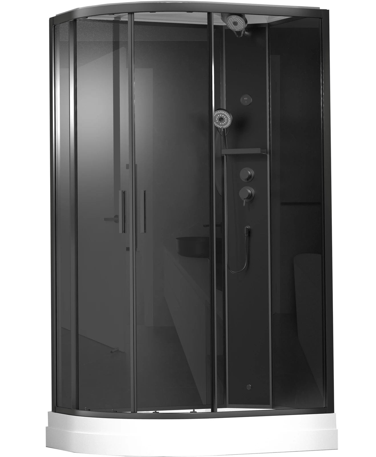 Душевая кабина Timo Premium ILMA Black 120*80*222 (ILMA902RB) Душевая кабина Timo Premium ILMA Black 120*80*222 (ILMA902RB) - фото 1
