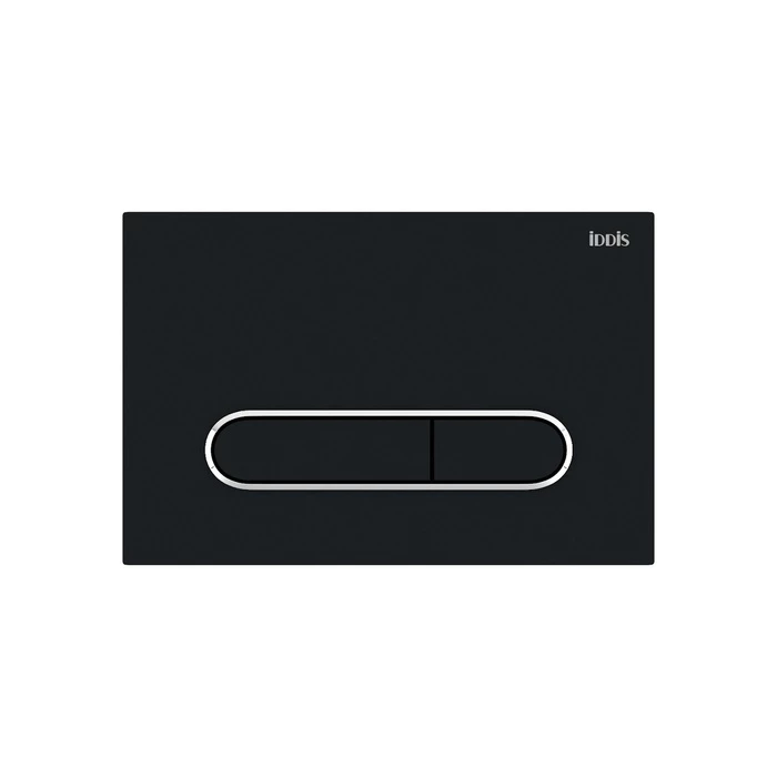Клавиша смыва IDDIS Unifix универсальная матовый черный 071 (UNI71MBi77) - фото 3