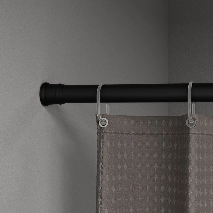 Карниз для ванной комнаты IDDIS Elegante 110-200 см, черный матовый (SRB0120i14) Карниз для ванной комнаты IDDIS Elegante 110-200 см, черный матовый (SRB0120i14) - фото 3