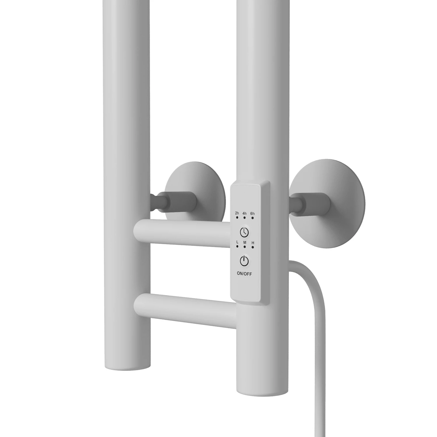 Полотенцесушитель MIXLINE MOON WHITE 120/10 (таймер,103 Вт) электрический БЕЛЫЙ (556250) Полотенцесушитель MIXLINE MOON WHITE 120/10 (таймер,103 Вт) электрический БЕЛЫЙ (556250) - фото 3