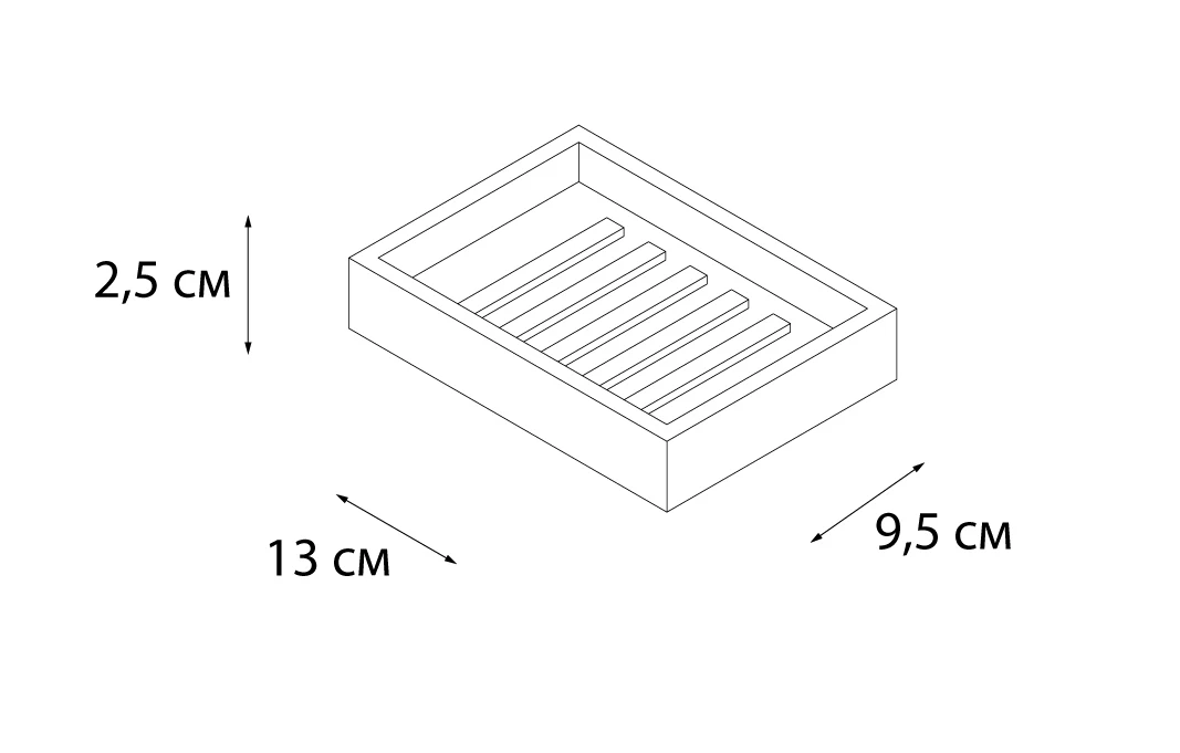 Мыльница FIXSEN Sole (FX-301-4) - фото 3