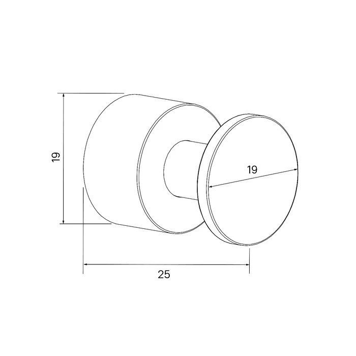 Комплект крючков 4 шт. хром IDDIS (HOK4SC0i41) - фото 3