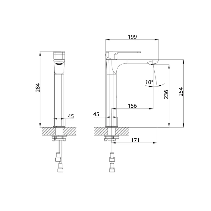 Смеситель для раковины IDDIS Slide (SLISB01i01) - фото 5