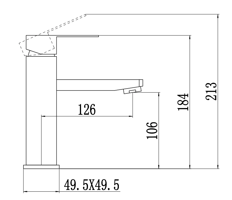 Смеситель для умывальника Fmark (FS8101C) Смеситель для умывальника Fmark (FS8101C) - фото 2