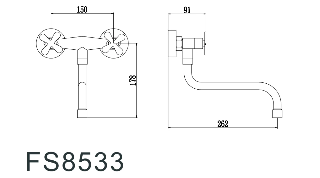 Смеситель для кухонной мойки Fmark (FS8533) Смеситель для кухонной мойки Fmark (FS8533) - фото 2