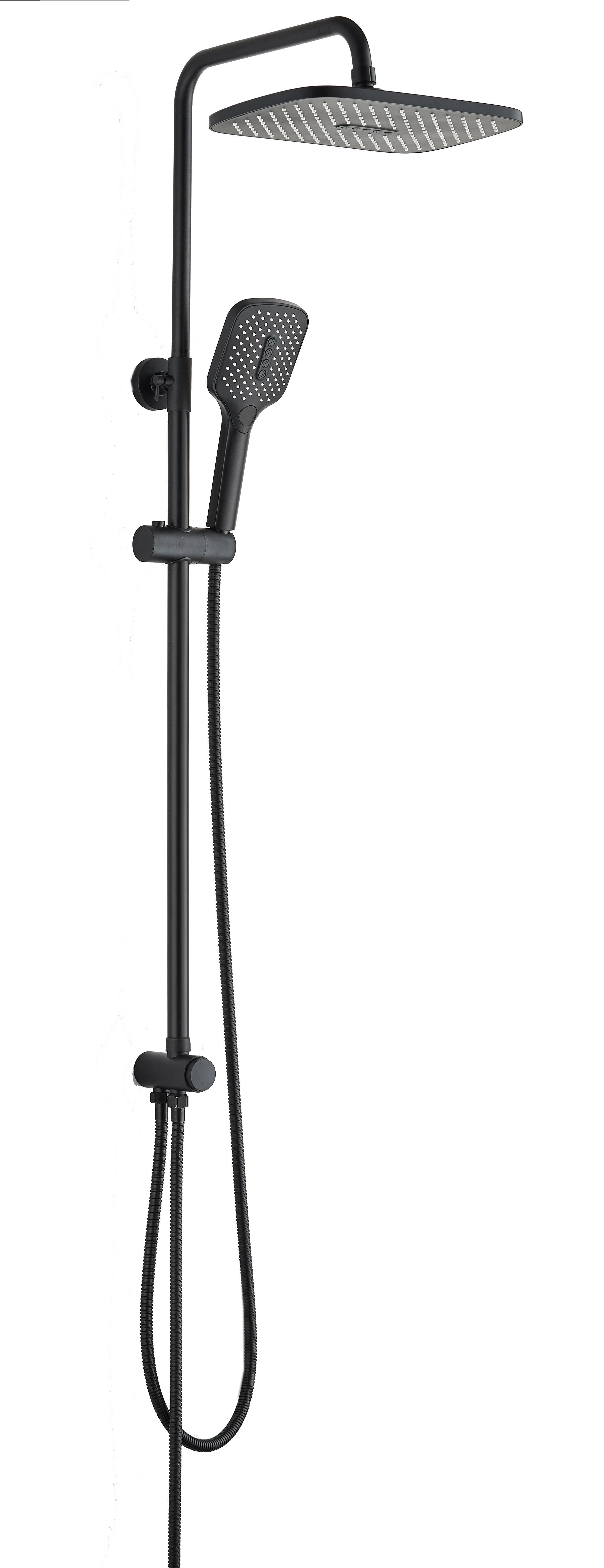 Душевая система VODA (VST1000-10Black) Душевая система VODA (VST1000-10Black) - фото 1