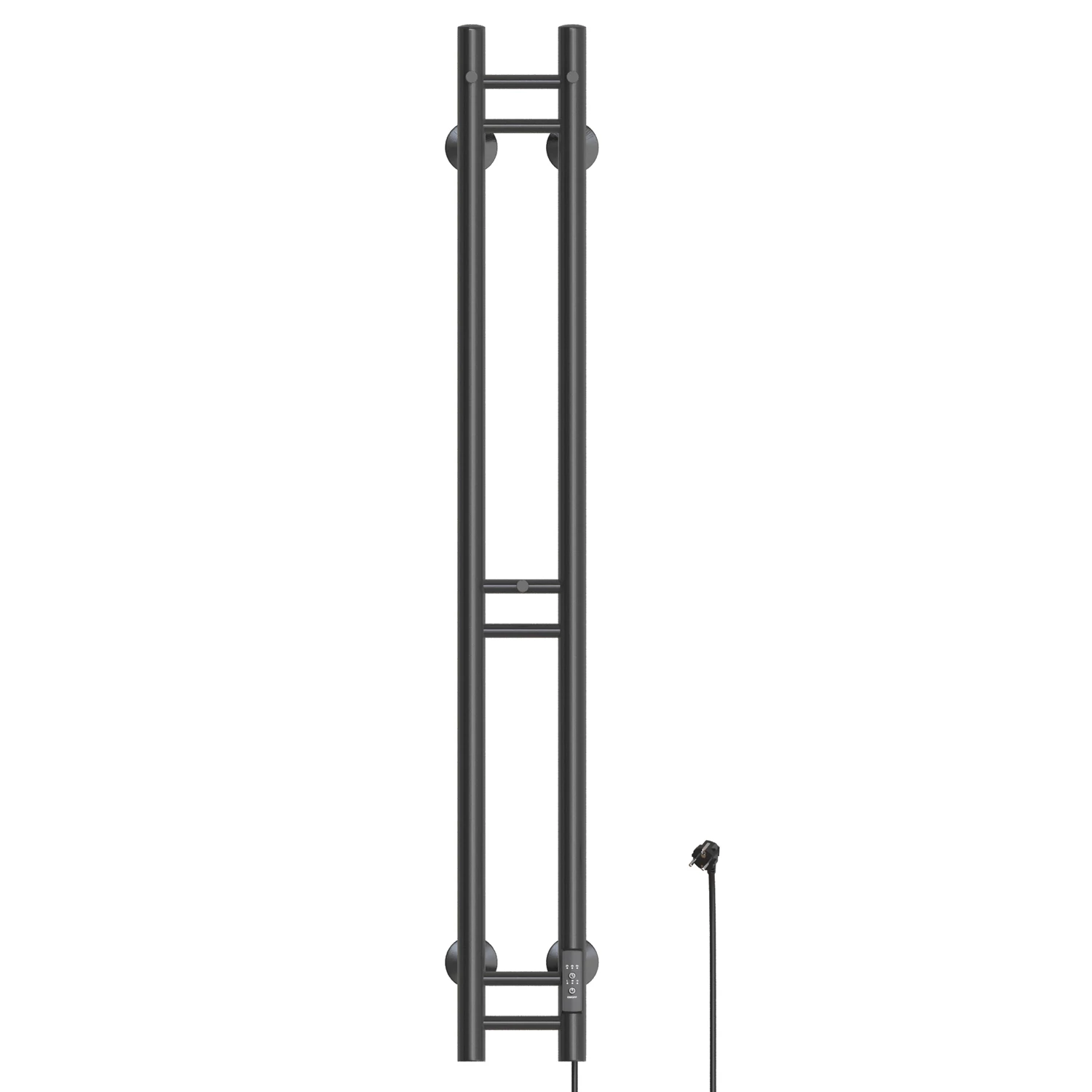 Полотенцесушитель MIXLINE MOON GRAPHITE 120/10 (таймер,103 Вт) электрический ГРАФИТ (556252) - фото 2