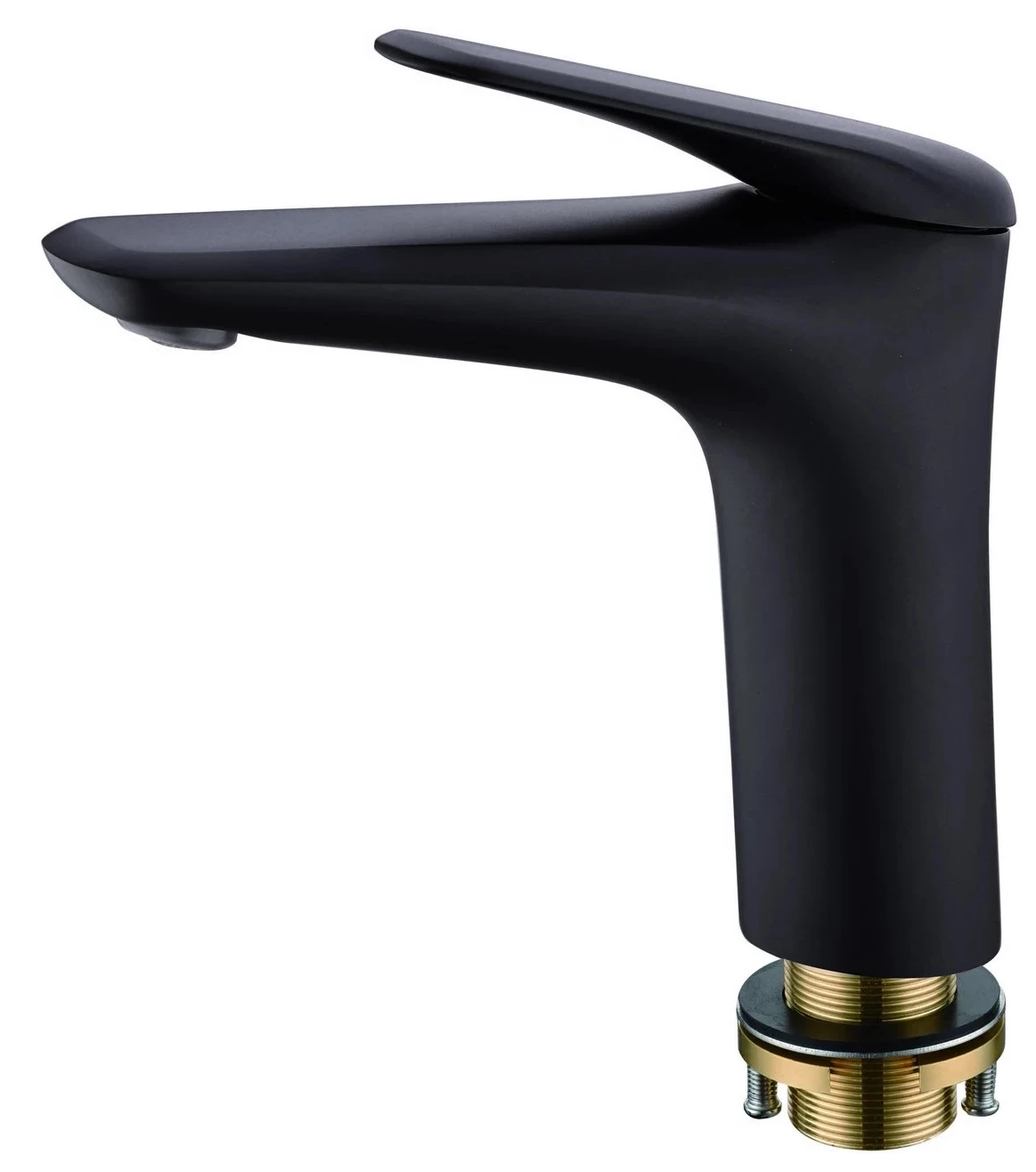 Смеситель для умывальника,черный RUSH Невис (Nevis) (NE1735-12black) - фото 1