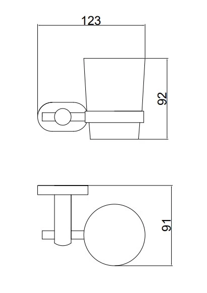 Держатель стакана BELZ (B90506) - фото 3