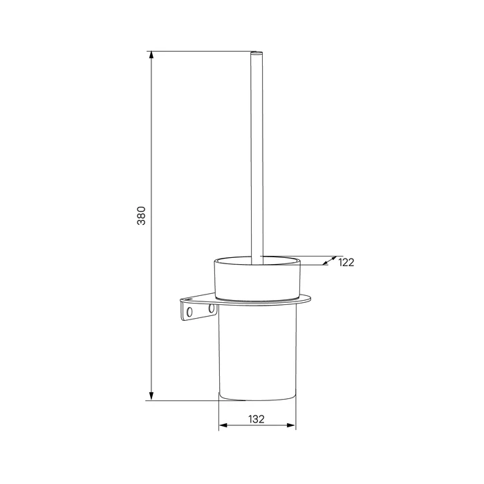 Ерш IDDIS Noa черный матовый (NOABLG0i47) - фото 3