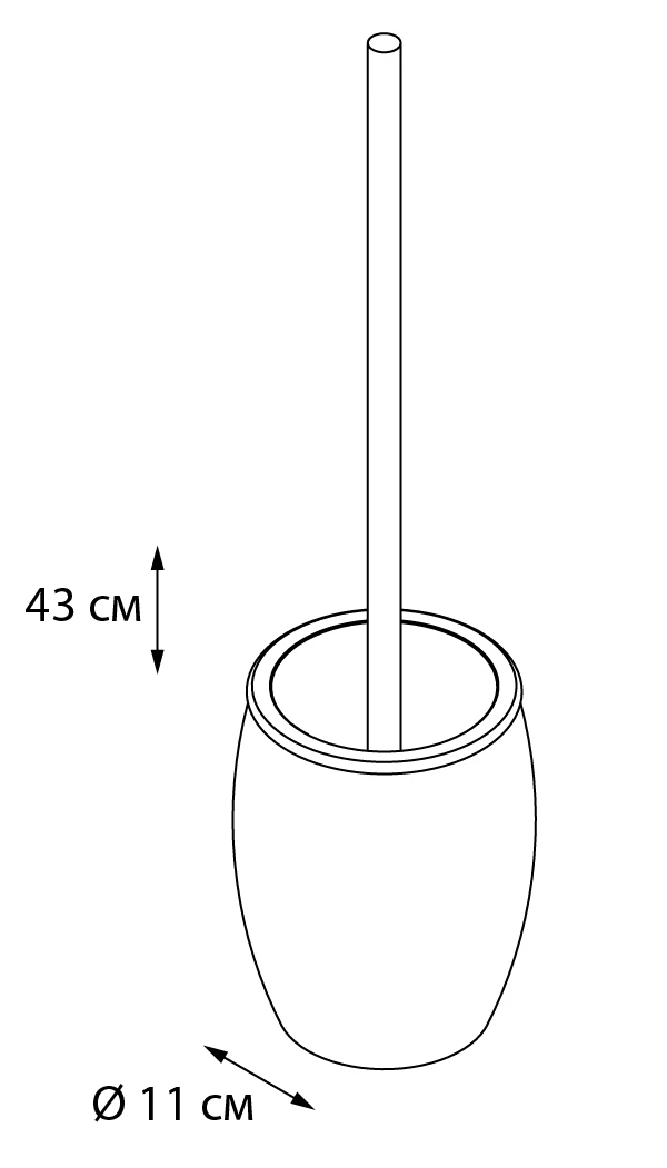 Ерш FIXSEN DECO напольный (FX-280-5) - фото 2