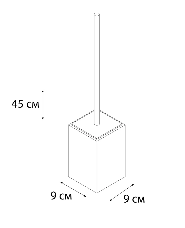 Ершик для туалета FIXSEN Sole (FX-301-5) - фото 2