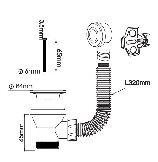 Раковина Paola Torino 800 (Paola Torino 800) - фото 9